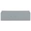 End and intermediate plate 2.5 mm thick gray thumbnail 2