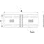 Bendable connection element for cable tray, horizontal 100x210, St, FS thumbnail 2