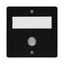 Wireless doorbell plate, surface-mounted, black ETA Wireless Surface-Mounted, black thumbnail 3