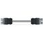 pre-assembled connecting cable B2ca Socket/open-ended blue thumbnail 2