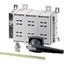 DDC-800/2/M4/P-G DC switch disconnector, 800 A, 2 pole, 1 N/O, 1 N/C, with grey knob, rear mounting thumbnail 3
