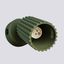 STYLISH WALL LAMP WITH SWITCH AND GROOVED OLIVE LAMPSHADE, KARBON FAMILY thumbnail 8
