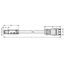 pre-assembled interconnecting cable B2ca Socket/plug black thumbnail 7