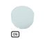 M22-XDLH-W-GB6 Button lens, raised white, ON thumbnail 3