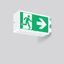 RECHTECK, 5,2 W, white, on/off Extensions, L 362 B 125 H 192, CBS, eme thumbnail 1