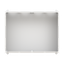 TW405SB Wall-mounting cabinet, Field width: 4, Rows: 5, 800 mm x 1050 mm x 350 mm, Isolated (Class II), IP30 thumbnail 2
