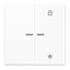 ENet push-button universal 1-gang FMLS1701WW thumbnail 1