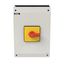P3 On-off switch, 80 A,Surface mounting, 4 pole, Form I5, Red, Short t thumbnail 4