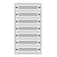 Modular chassis 2-21K flat, 7-rows, depth 100 mm thumbnail 1