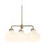 Raito 3-Arm | Pendant | White/Brass thumbnail 1