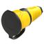 Rubber socket yellow 16A 230V IP54 thumbnail 2