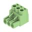 PCB plug-in connector, female plug, 5.00 mm, Number of poles: 3, 180°, Clamping yoke connection, Clamping range, max. : 4 mm², Box thumbnail 3