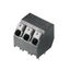 Printed circuit board terminals, 5.00 mm, Number of poles: 12, 135°, Solder pin length (l): 3.5 mm, black, PUSH IN with actuator, Clamping range, max. : 1.5 mm², Tube thumbnail 3
