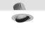 RONDOS maxi, 25 W, 2750 lm, 930, silver, on/off Recessed projectors, D thumbnail 1