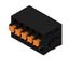Printed circuit board terminals, 5.00 mm, Number of poles: 4, 90°, Solder pin length (l): 3.5 mm, tinned, black, PUSH IN with actuator, Clamping range, max. : 2.5 mm², Box thumbnail 2