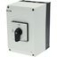 P3-100/I5 On-Off switch, P3, 100 A, surface mounting, 3 pole, with black thumb grip and front plate thumbnail 16