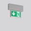 HALYXX, 4,7 W, aluminium, on/off Ceiling luminaires, L 233 B 40 H 180, thumbnail 1