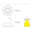 BLACK GU10 10W TRIMLESS DARK LIGHT ADJUSTABLE thumbnail 2