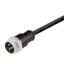Sensor/actuator line, One end without connector, 7/8", Number of poles : 5 (4 + PE), 3 m, pin, straight, Shielded: No, LED: No, Sheath material: PUR, Halogen: No thumbnail 1