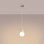 Pendant lamp PEKKA 1 white/natural wood thumbnail 9