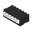 Printed circuit board terminals, 3.50 mm, Number of poles: 6, 90°, black, PUSH IN with actuator, Clamping range, max. : 1.5 mm², Tape thumbnail 4