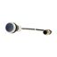 C22-DRL-B-K10-24-P3 Illuminated pushbutton actuators, maintained, blue, 24v, 1 N/O, with cable 0.5m and M12A plug thumbnail 9