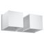 Wall lamp QUAD 2 white G9 2x40W IP20 thumbnail 8