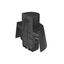 PHOTONI, wall-mounted light, conical, 1x max. 13W, E27, black thumbnail 2
