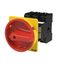 P3 Main switch, 80 A,Rear mounting, 4 pole, Form V/SVB, Red, Door coup thumbnail 5