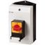 T0-3-8341/I1/SVB Main switch, T0, 20 A, surface mounting, 3 contact unit(s), 5-pole, Emergency switching off function, With red rotary handle and yellow locking ring thumbnail 1