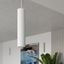 DOUBLE HANGING ON A WHITE CARBON STRIP, 2XGU10 ALUMINUM LAMPSHADES thumbnail 5