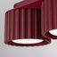 Ceiling lamp AURA 3 burgundy Gx53 thumbnail 2
