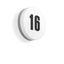 FLAT SLIM round, 11...20 W, 1300...2450 lm, 830, 840, silver, on/off H thumbnail 1