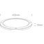 WHITE PLAFO 38W WW IP40 230V thumbnail 3