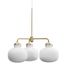 Raito 3-Arm | Pendant | White/Brass thumbnail 2