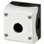 M22-I1-PG Surface mounting enclosure, RAL 7035, Number of locations: 1 thumbnail 1