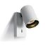 WHITE GU10 10W DARK LIGHT WITH SWITCH thumbnail 1