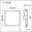 KAVA Q220 LED600-840 24V SRE SRE - LED recessed wall luminaire thumbnail 2