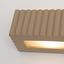 Wall lamp ceramic RIGATA taupe thumbnail 8
