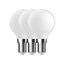 Light Bulb White E14 | 3-pack | G45 | 2700 Kelvin | 470 Lumen thumbnail 1
