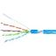 F/UTP Cable Cat.5e, 4x2xAWG24/1, PVC, Eca, blue, Drum (The price is shown without markup on metals. Request a quote for accurate information) thumbnail 2