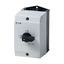 P1-32/I2/HI11 On-Off switch, P1, 32 A, surface mounting, 3 pole, 1 N/O, 1 N/C, with black thumb grip and front plate thumbnail 4