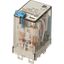 Miniature power Rel. 2CO 12A/24VDC/Agni/Test button/LED/diode (56.32.9.024.0090) thumbnail 3