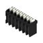Printed circuit board terminals, 3.81 mm, Number of poles: 7, 180°, Solder pin length (l): 1.5 mm, black, PUSH IN with actuator, Clamping range, max. : 1.5 mm², Tape thumbnail 2