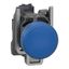 Pilot Light metal blue LED lens push-in thumbnail 2