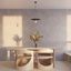 FLAVIO HANGING LAMP BLACK E27 1X60W IP20 thumbnail 7