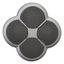 M22-D4-S Position pushbutton, RMQ-Titan, Actuators non-flush, momentary, 4-fold, opposing pushbuttons not mechanically interlocked, Bezel: titanium thumbnail 3