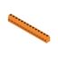 Printed circuit board terminals, 7.50 mm, Number of poles: 14, 90°, Solder pin length (l): 3.5 mm, tinned, orange, PUSH IN with actuator, Clamping range, max. : 2.5 mm², Box thumbnail 2