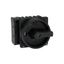 P3 Main switch, 80 A,Flush mounting, 4 pole, Form EA/SVB, Black, Door  thumbnail 6