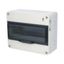 FLATBOX 5913 cabinet, 13TE, 220x270x121mm, transparent plastic door, IP65 thumbnail 2